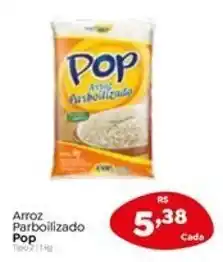 Novo Atacarejo Arroz Parboilizado Pop Tipo2/kg oferta