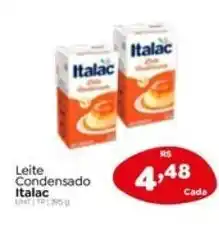 Novo Atacarejo Leite condensado Italac oferta