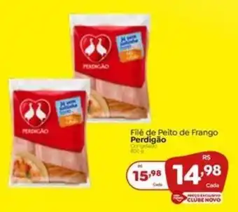 Novo Atacarejo Filé de Peito de Frango Perdigão oferta