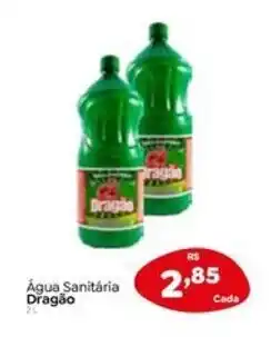 Novo Atacarejo Água Sanitária Dragão 2L oferta