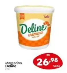 Novo Atacarejo Margarina Deline 2kg oferta