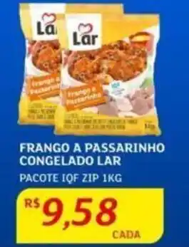 Assaí Atacadista FRANGO A PASSARINHO CONGELADO LAR PACOTE IQF ZIP 1KG oferta