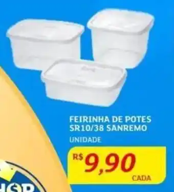 Assaí Atacadista FEIRINHA DE POTES SR10/38 SANREMO UNIDADE oferta