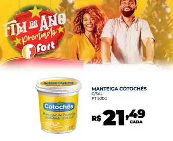 MANTEIGA COTOCHÉS C/SAL PT 500G