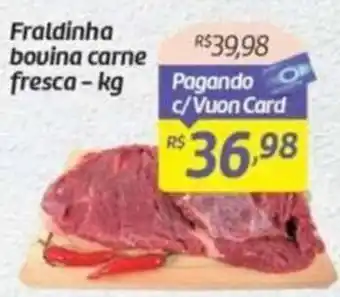 Comper Fraldinha bouina carne fresca-kg oferta
