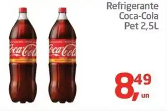 Tenda Atacado Refrigerante Coca-Cola Pet 2,5L oferta