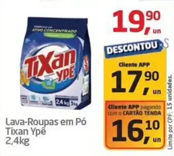 Tenda Atacado Lava-Roupas em Pó Tixan Ypê 2,4kg oferta