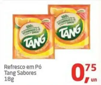 Tenda Atacado Refresco em Pó Tang Sabores 18g oferta