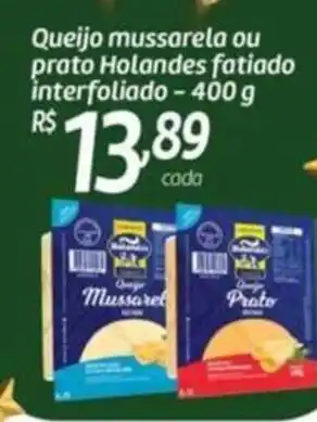 Comper Queijo mussarela ou prato Holandes fatiado interfoliado - 400 g oferta