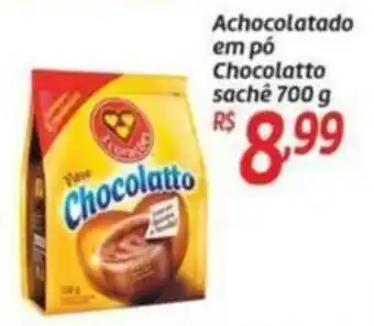 Achocolatado em pó Chocolatto sachê 700 g