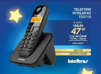 TELEFONE INTELBRAS TS3110