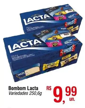 Fort Atacadista Bombom Lacta Variedades 250,6g oferta
