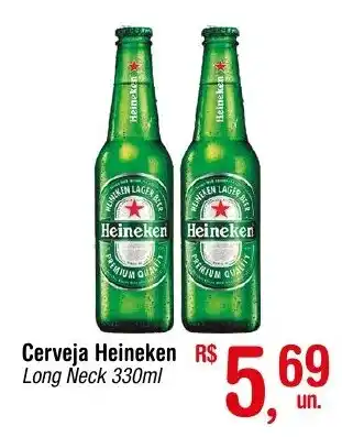 Fort Atacadista Cerveja Heineken Long Neck 330ml oferta