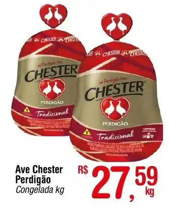 Fort Atacadista Ave Chester Perdigão Congelada kg oferta
