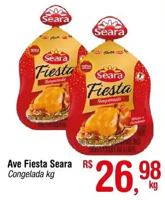 Fort Atacadista Ave Fiesta Seara Congelada kg oferta