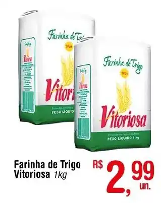 Fort Atacadista Farinha de Trigo Vitoriosa 1kg oferta