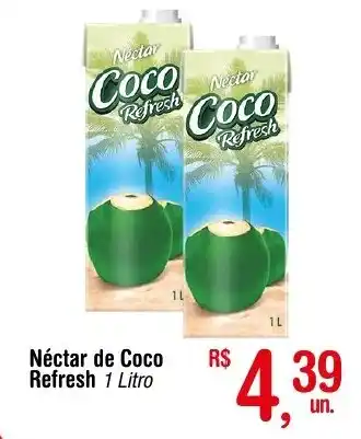 Fort Atacadista Néctar de Coco Refresh 1 Litro oferta