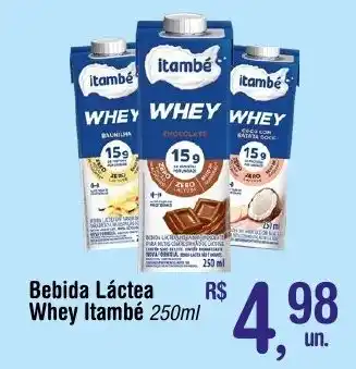 Fort Atacadista Bebida Láctea Whey Itambé 250ml oferta