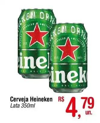 Fort Atacadista Cerveja Heineken Lata 350ml oferta