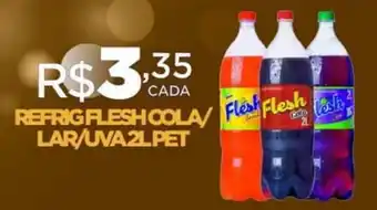 DB Supermercados REFRIG FLESH COLA/ LAR/UVA 2L PET oferta