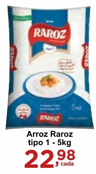 Rossi Supermercado Arroz Raroz tipo 1 - 5kg oferta