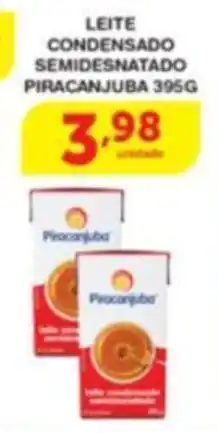 Roldão LEITE CONDENSADO SEMIDESNATADO PIRACANJUBA 395G oferta