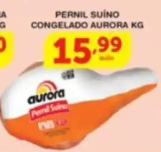 Roldão PERNIL SUINO CONGELADO AURORA KG oferta