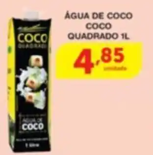 Roldão ÁGUA DE COCO Coco QUADRADO IL oferta