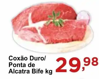Rossi Supermercado Coxão Duro/ Ponta de Alcatra Bife kg oferta