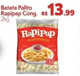 Master Supermercados Batata Palito Rapipap Cong. 2kg oferta