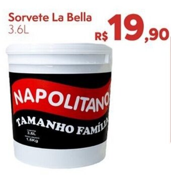 Sorvete La Bella 3.6L