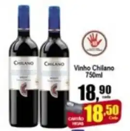 Higa's Supermercado Vinho Chileno 750ml oferta