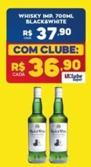 WHISKY IMP. 700ML BLACK&WHITE