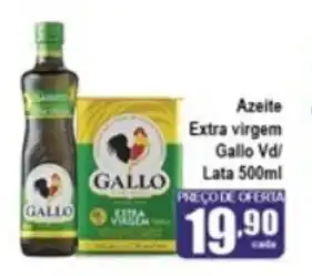 Higa's Supermercado Azeite Extra Virgem Gallo Vd/ lata 500ml oferta