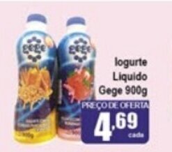 Higa's Supermercado Iogurte Liquido Gege 900g oferta