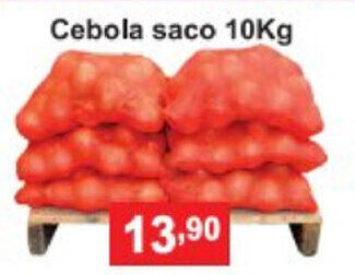 Calvo Atacadista Cebola saco 10kg oferta