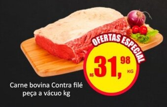 Atacado Máximo Carne Bovina Contra File peca a vacuo 1kg oferta