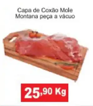 Calvo Atacadista Capa de Coxao Mole Montana peca a vacuo 1kg oferta