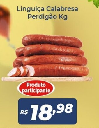 Atakarejo Linguica calabresa Perdigao 1kg oferta