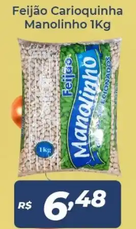 Atakarejo Feijao Carioquinha Manolinho 1kg oferta