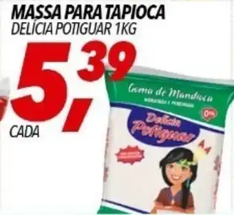 Frangolândia MASSA PARA TAPIOCA DELÍCIA POTIGUAR 1KG oferta