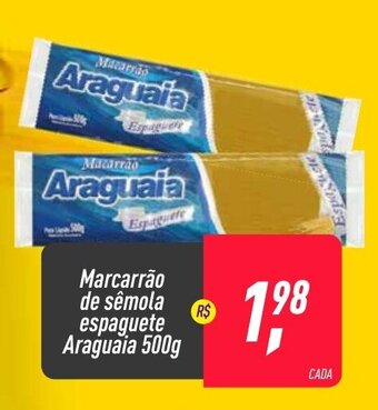 Frangolândia Macarrao de Semola Espaguete Araguala 500g oferta