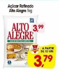 Cercadão Açúcar Refinado Alto Alegre 1kg oferta