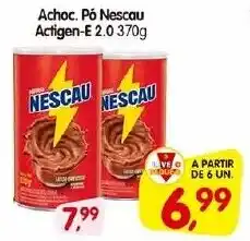 Cercadão Achoc. Pó Nescau Actigen-E 2.0 370g oferta