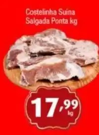 Costelinha Suina Salgada Ponta kg