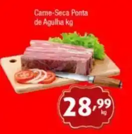 Supermercados Intercontinental Carne-Seca Ponta de Agulha kg oferta