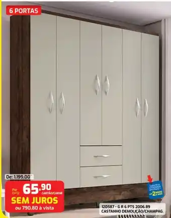 Macavi 120587-GR 6 PTS 2006.89 CASTANHO DEMOLIÇÃO/CHAMPAG. oferta
