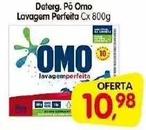 Deterg. Pó Omo Lavagem Perfeita Cx 800g