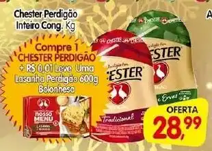 Cercadão Chester Perdigão Inteiro Cong. Kg oferta