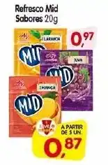 Cercadão Refresco Mid Sabores 20g oferta